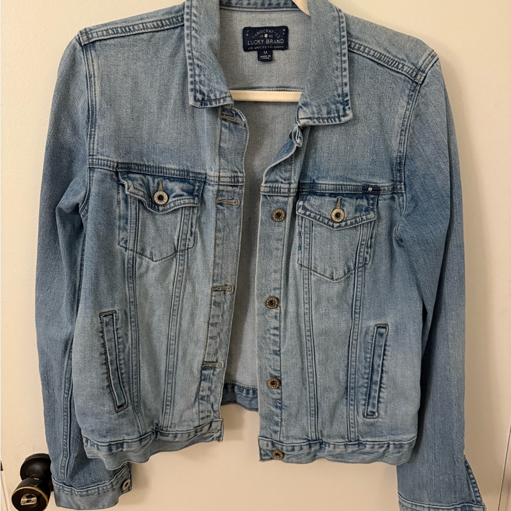 Lucky Brand Women's Classic Blue Jean Jacket